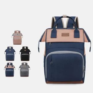 New Fashionable Lightweight Maternity Handbag Large Capacity Baby Diaper Mom Backpack