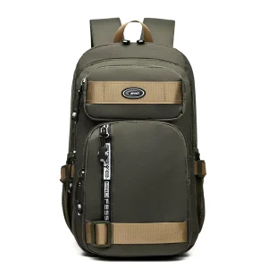 New High-capacity Business Laptop Bag Backpack Trend Student Schoolbag Fashion Leisure Waterproof Polyester