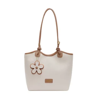 New Large Capacity High End Versatile Shoulder Bag Simple Tote Bag Casual Handbag for Women Commuting