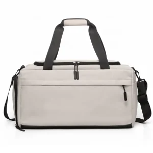 New Model Large Capacity Gym Bag with Shoe Compartment Waterproof Sports Travel Bag for Woman Man Student