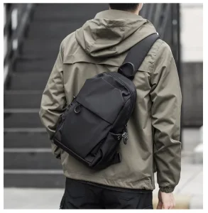 New Nylon Material Men’s Fashionable and Durable Messenger Bag Is Suitable for Daily Use 2866