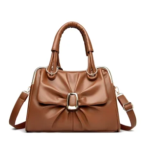 New PU Leather Women’s Shoulder Bag Fashion Handbags with Removable Strap for Daily Use and Travel Experiences