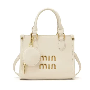 New Retro Handbag for Ladies Minimalist Casual Design Fashion Dual Shoulder Crossbody Bag Daily Commute Zipper Portable