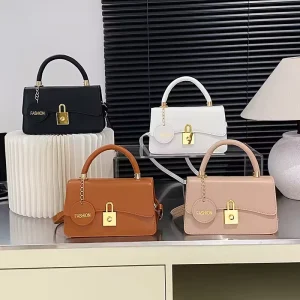 New Retro PU Leather Women’s Shoulder Bag Armpit Bag Fashionable and Versatile Crossbody Bag