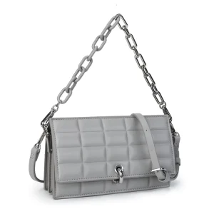 New Simple Fashion Leisure Single Strap PU Ladies Shoulder Bag Quality Handbag Hecda Zipper & Hasp Closure