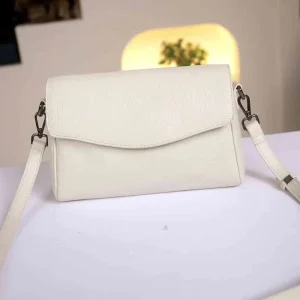 New Simple Soft Leather Underarm Shoulder Bag for Middle Aged Women Handbag Crossbody Purse Versatile Daily Essential