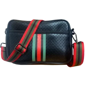 New Style Fashion Messenger Black Womens Custom Sling Bag Neoprene Crossbody Men Shoulder Bag