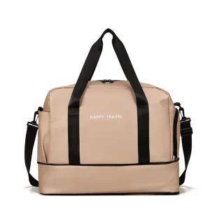 New Style Portable Lightweight Travel Bag Large Capacity Duffle Bag Oxford Cloth Portable Adjustable Cross Bag