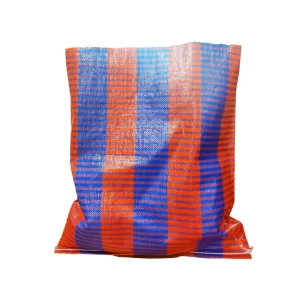 New Style Stripe Friendly Woven Large Empty Polypropylene Fabric Woven Bags Rice Maize Sack Bags for Africa