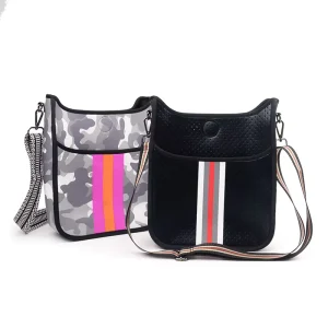 New Style Summer Waterproof Fashion Print Custom Messenger Bags Neoprene Crossbody Factory Shoulder Bag