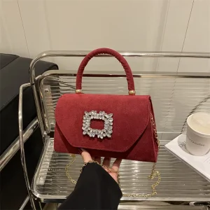 New Stylish Medium Square Crossbody Bag Fashionable Simple Popular Spring Single Strap Casual Shoulder Bag for Women