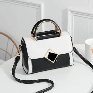 New Texture Bag Fashion Small Square Bag Single Shoulder Crossbody Bag Women’s Bag