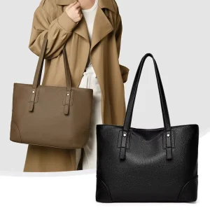 New Trending Simple High Quality Women Shoulder Bags Pu Leather Ladies Tote Bags Luxury Handbags for Women
