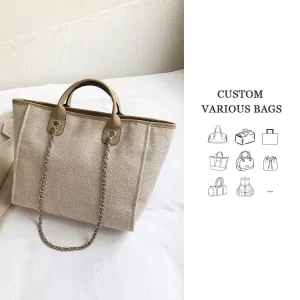 New Trending Tote Bags Large Women Shopping Handbag Fashion Outdoor Shoulder Bag Custom Trapeze Canvas Tote Bag