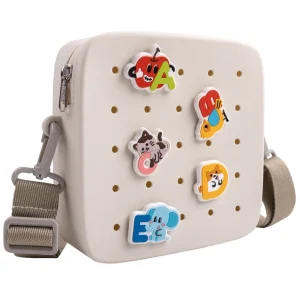 New Waterproof Lovely Girl Cartoon Small Single Shoulder Silicone Messenger Bag Factory Price