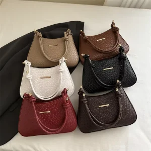 New Woman PU Leather Bags Single Fashion Leather Flap Women Handbags