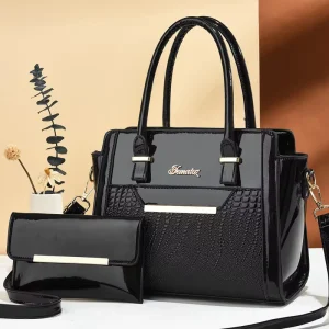 New Women’s Large Capacity Purses and Handbags Luxury Leather Fashion Quilted PU Leather Shoulder Crossbody Bags