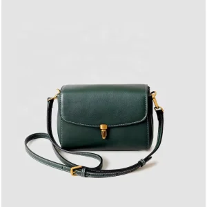 New Women’s Leather Crossbody Bag Women’s Customized LOGO Shoulder Bag Women’s Leisure Versatile Weekend Bag