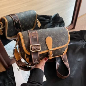 New Yulan Trendy Luxury Designer Women’s Small Handbag Purse Crossbody Messenger Bag Famous Brand PU for Ladies