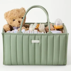 Newborn Essentials Baby Diaper Caddy Organizer Tote Bag Functional Storage Bag Travel Baby Shower Boy Girl Caddy