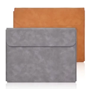 Newest 14 16inch Computer Bag Light Waterproof PU Leather Notebook Bag Computer Inner Bag with Bracket