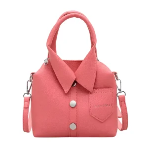 Niche Design PU Women’s Crossbody Handbag 1-3L Polyester Lining Zipper Closure Fashion Casual Portable Daily Use