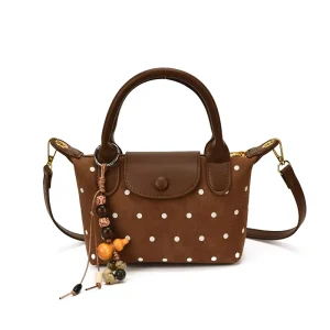 Niche Dot Handbag for Women New Style Fashionable Casual Elegant Cross Body Bag High End Versatile Shoulder Bag