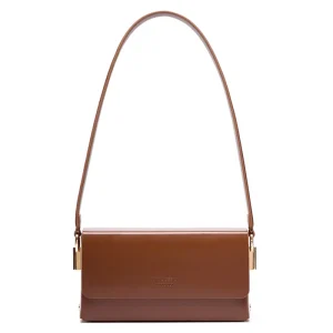 Niche Fashion New High end Women’s Commuting Genuine Leather Chain Crossbody Bag Two Straps Unique Design Shoulder Bag