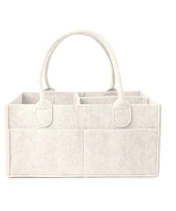 Nursery Wipe Storage Bag Baby Care Compartments Basket Diaper Container Organiser for New-born