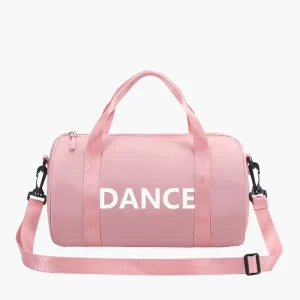 Nylon Weekender Bag Hand Carry Travel Duffle Bag Foldable Expandable Kids Duffel Dance Bag for Girls