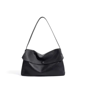 ODM OEM New Arrival Genuine Leather Fashion All Match Soft Leather Handbag High End Large Square Women’s Shoulder Bag