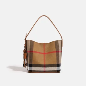 ODM&OEM Wholesaler Supplier Genuine Leather Mix Fabric New Designer Vintage Ladies Handbags Bucket Bags Women’s Tote Bags