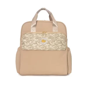 OEM Brand Large Capacity Waterproof Polyester Outdoor Travel Baby Care Multi-Purpose Diaper Backpack Custom Logo