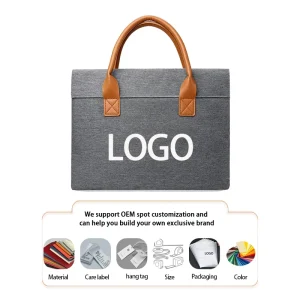 OEM Customizable Laptop Bags 15.6 Inch Laptop Bags Portable Hand held Business Bags