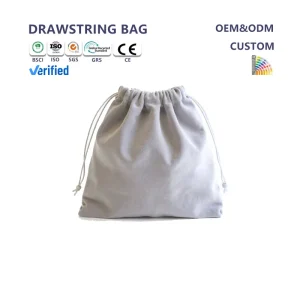 OEM Customizable Logo Velvet Soft Drawstring Earrings Jewelry Pouch New Style Silk Printing Jewelry Pouch