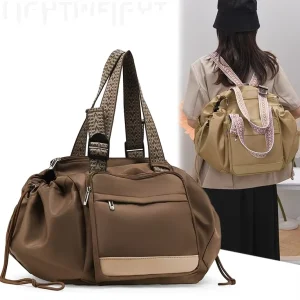 OEM ODM Custom Diaper Storage Bags Multifunctional Waterproof Mommy Backpack Large Capacity Diaper Shoulder Bag