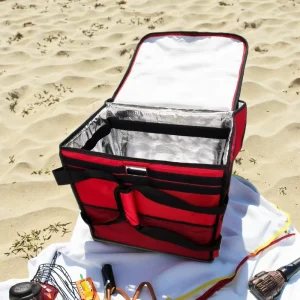OEM ODM Fashion Style Isothermal Lunch Bag Laminated Insulated Food Delivery Bag PU VIP Material Portable Water Resistant All