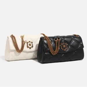 OEM ODM Fashion shoulder bag Quilted Single Shoulder Custom Made Hand Bags with logo Handbag for Women