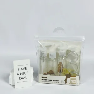 OEM Portable Travel Toiletry Bottle Set Customized in Stock Leak Proof Travel Set Shampoo Bottle Travel Kits Set