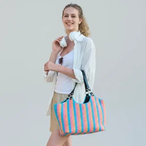 OEM Women’s Custom Handbag Fashionable Lightweight Neoprene Tote Bag Water Resistant Beach Tote Supplier & Manufacturer