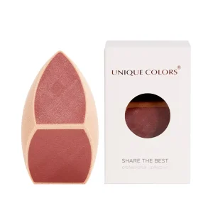 Olive Shaped Makeup Sponge Latex Free Cosmetic Puff for Private Label Makeup Sponge Promotional Gift Custom Design