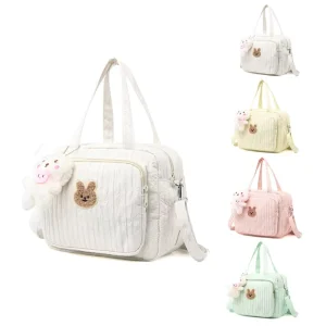 Outdoor Portable Baby Diaper Bag Hangable Waterproof Durable Nappy Bag Nylon Mommy Bag