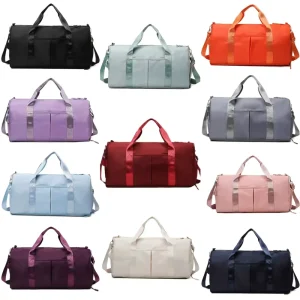 Outdoor Sports Equipment Large Capacity Personalized Sports Gym Yoga Duffle Bag Foldable Travel Camping Equipment Storage Bag