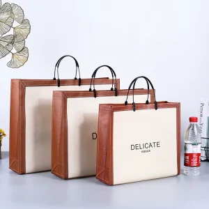 Oversized Tote Bag Girls Hand Bag High Quality Large PP Non Woven Tote Shopping Bag for College Students