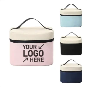 Oxford Contrast Color Design Single Compartment Thermal Lunch Bag for Food Large Capacity Picnic Bag