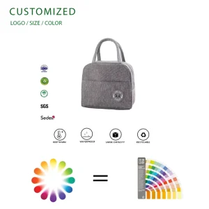 Oxford Cooler Bags Dinnerware Pocket Aluminium Foil Ice Insulated Lunch Box Kids Cooler Box