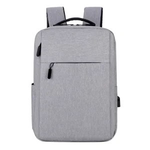 Oxford Custom Logo Laptop Bag with USB Outdoor Large Capacity School Backpack for Student
