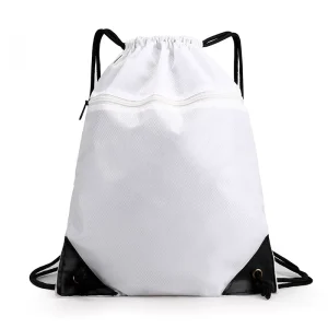 Oxford String Backpack Waterproof Gym Drawstring Bags Foldable Cinch for Women Men Polyester Drawstring Travel Bags