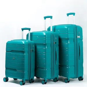 PP Luggage 20’24’28’ Inches Portable and Convenient Lightweight Hard Shell Travel Suitcase for Travel
