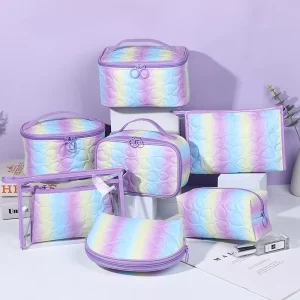 PU Leather Cosmetic Bags Cases Large Cosmetic Cases
